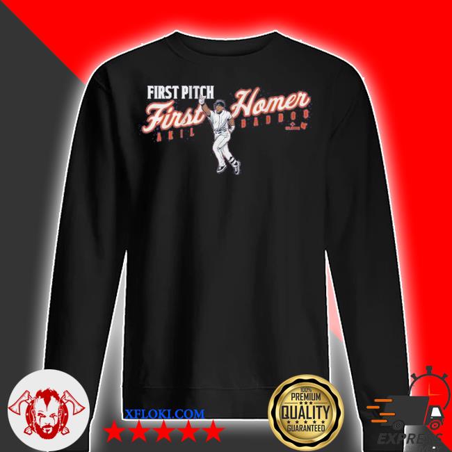 Akil Baddoo First Pitch First Homer T-Shirt - Breakingz Apparel