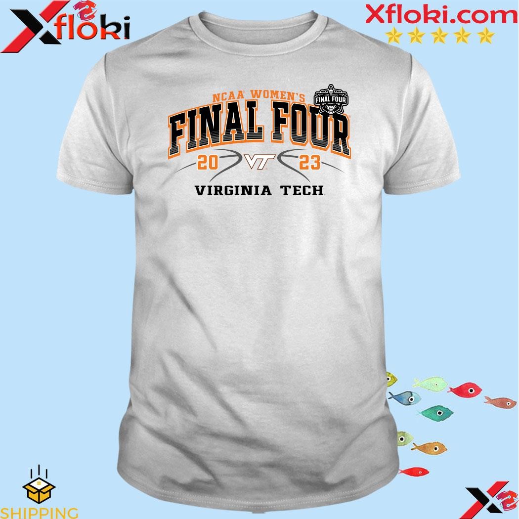 Official virginia Tech Hokies 2023 NCAA Women's Basketball Tournament March Madness Final Four 2023 logo T-Shirt