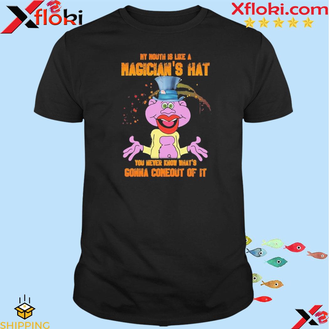 Jeff Dunham my mouth is like a magician’s hat you never know that’s gonna conneaut of it shirt