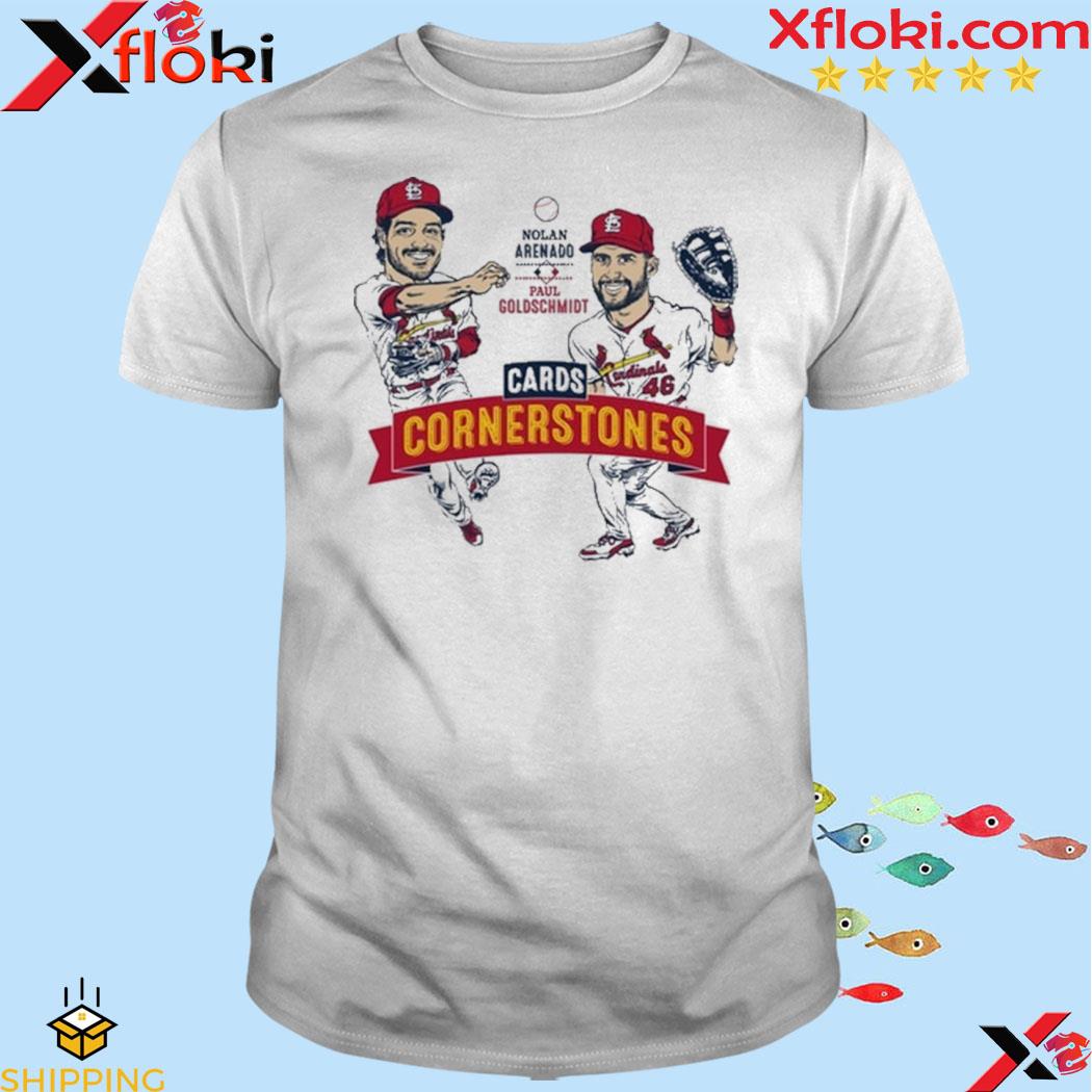 Nolan arenado and Paul goldschmidt cardinals cornerstones shirt