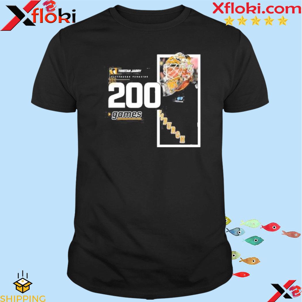 Tristan Jarry Pittsburgh Penguins 200 Nhl Games shirt