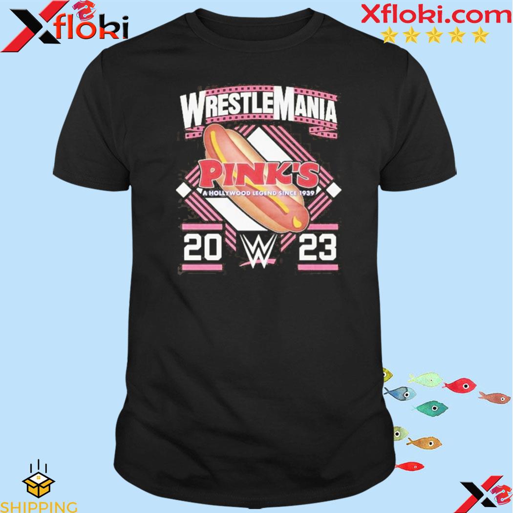 Wrestlemania Pink hotdogs 2023 Unisex T-shirt