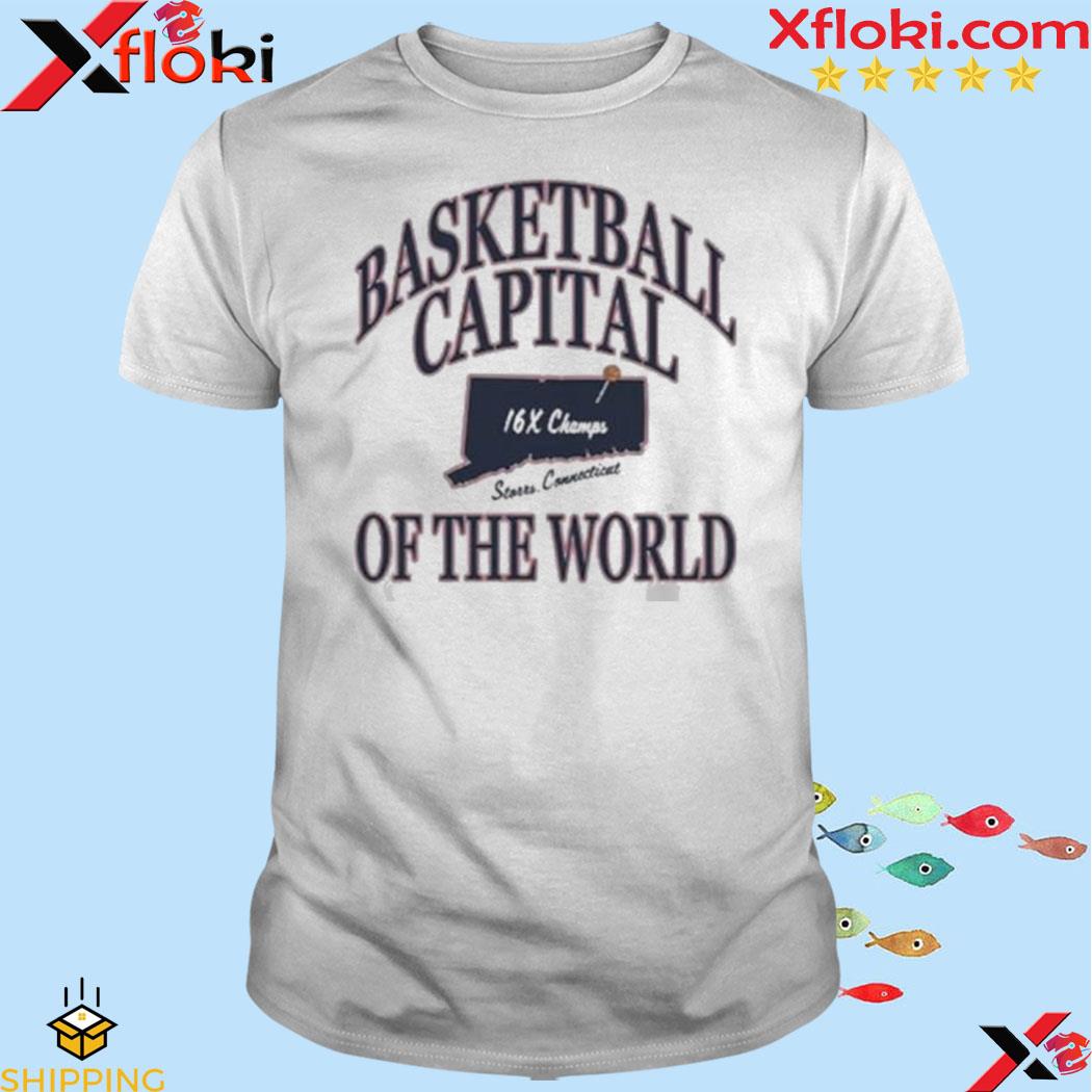 Basketball Capital 16X Champion Of The World Shirt