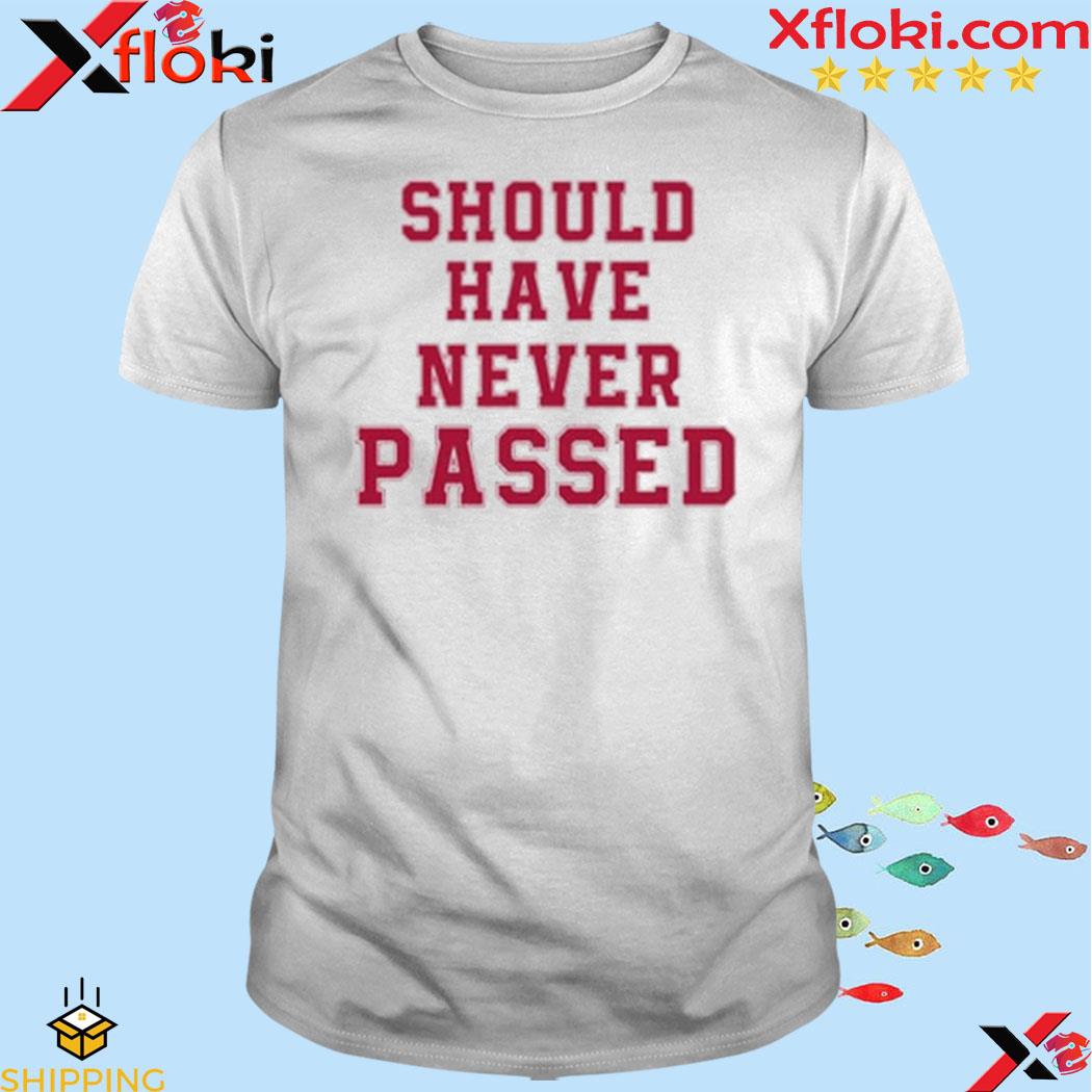 Dk metcalf wearing should have never passed shirt