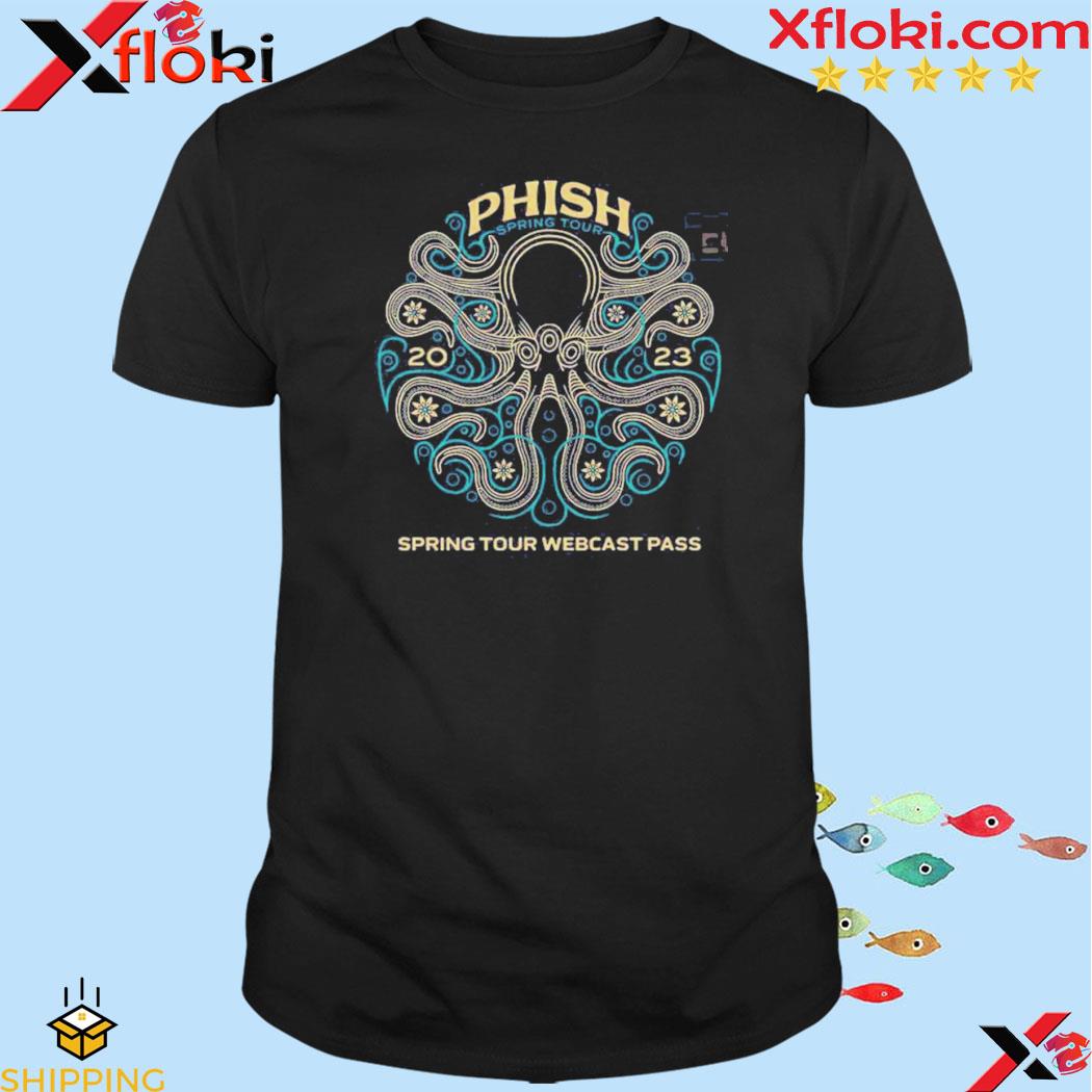 Livephish 2023 Spring Tour Webcast Pass T-Shirt