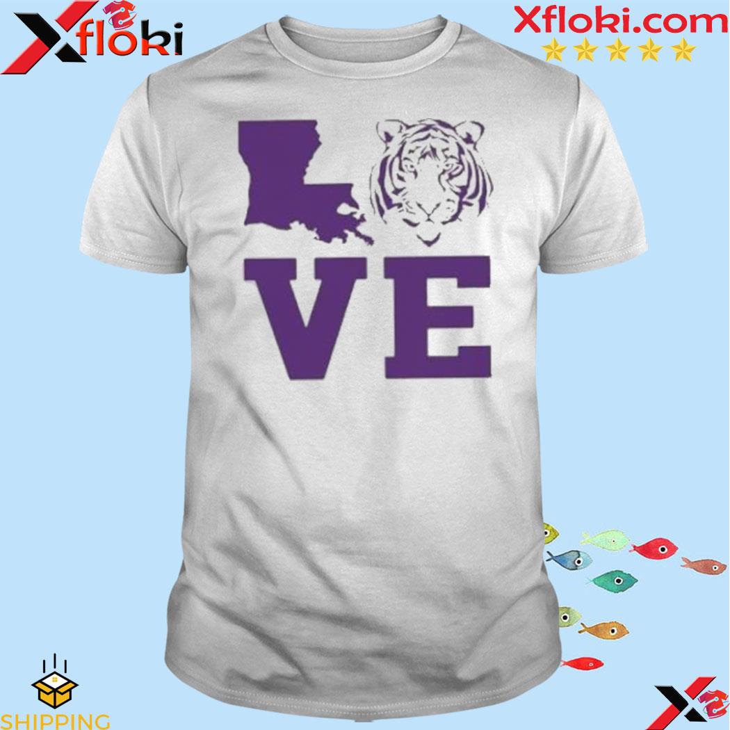 Lsu Tigers Louisiana Love Tiger shirt