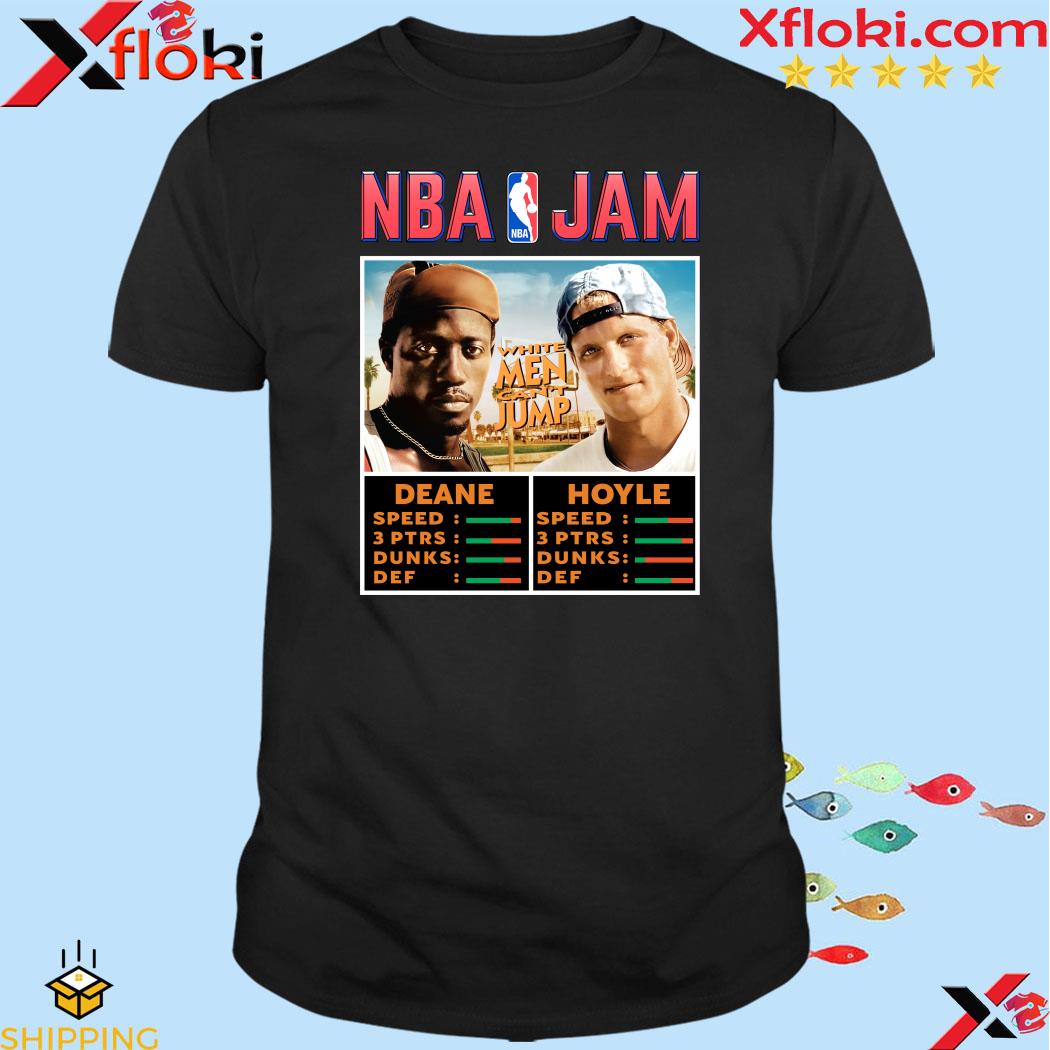 NBA Jam Deane Hoyle White men can’t jump 2023 shirt