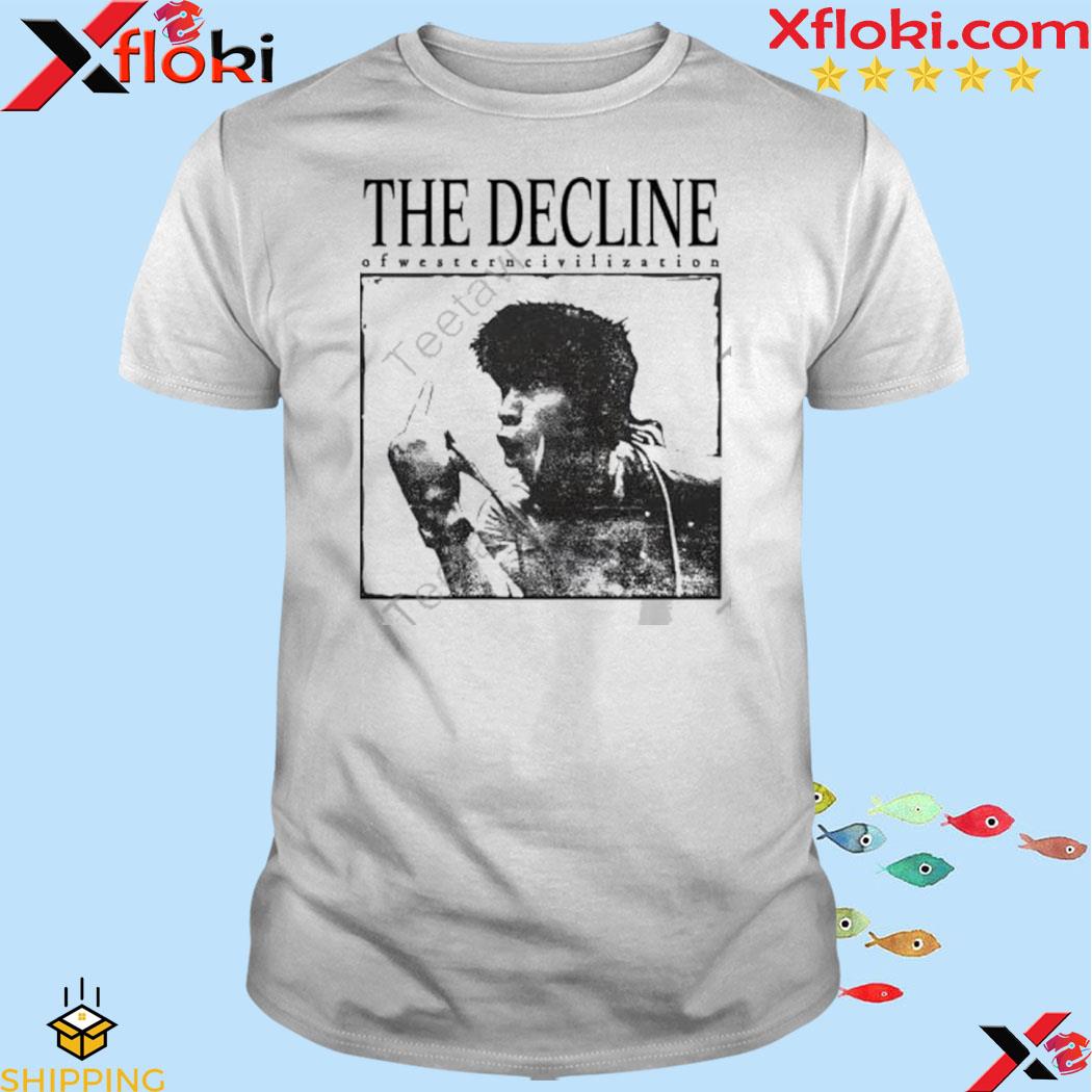 Official charlidonath the decline of western civilization shirt