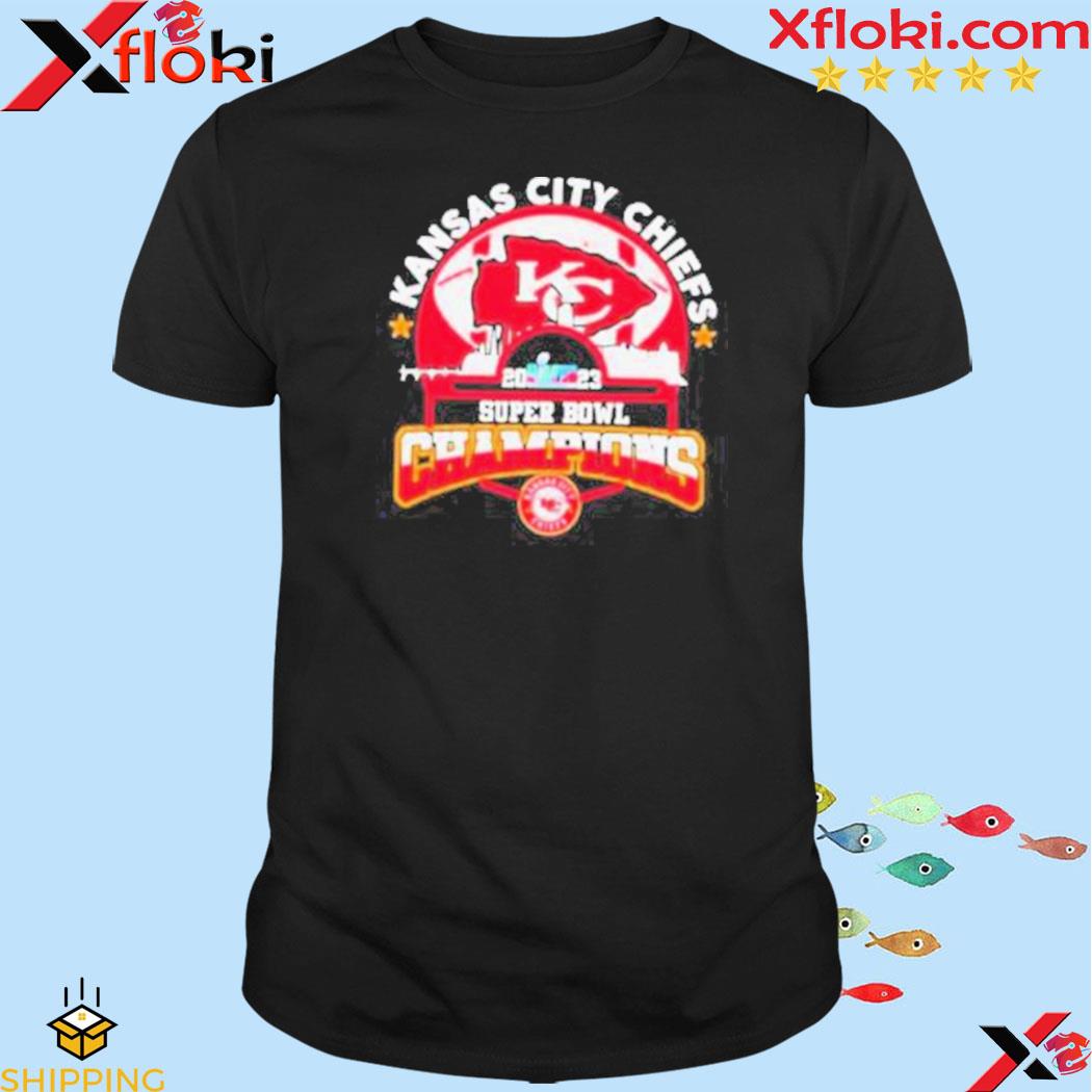 Official kansas city Chiefs 2023 super bowl champions T Shirt