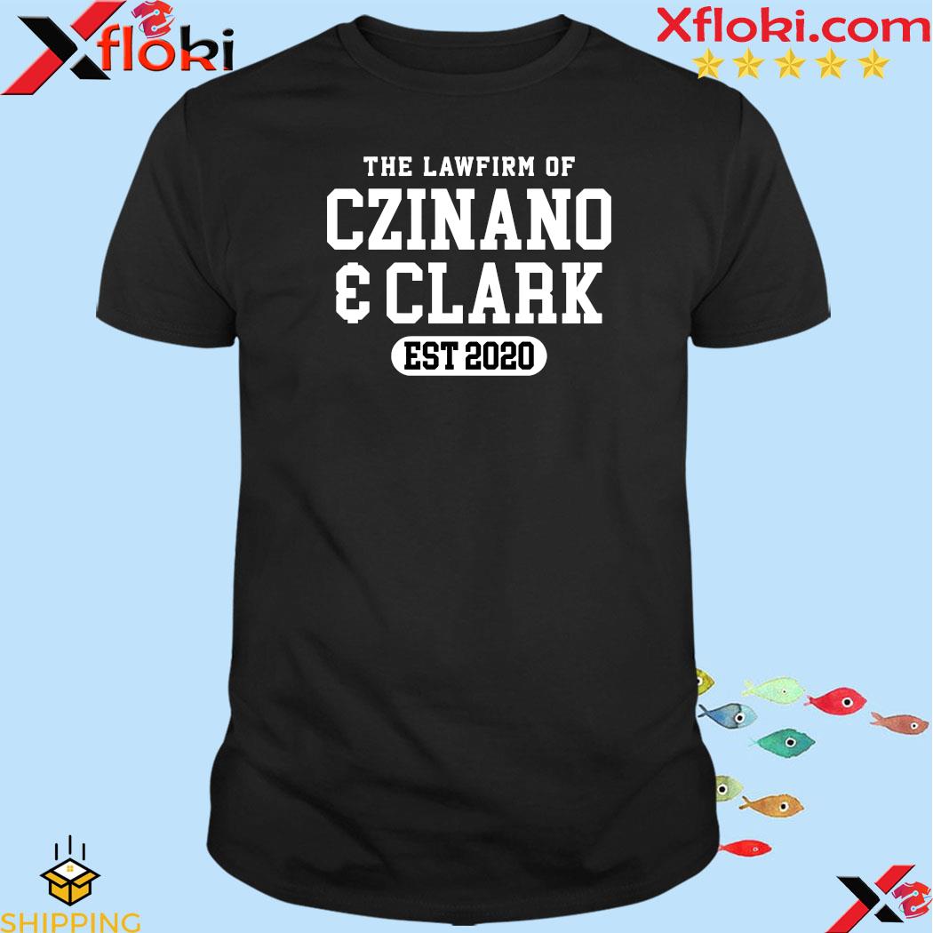 Official monika Czinano The Lawfirm Of Czinano And Clark 2023 t-Shirt