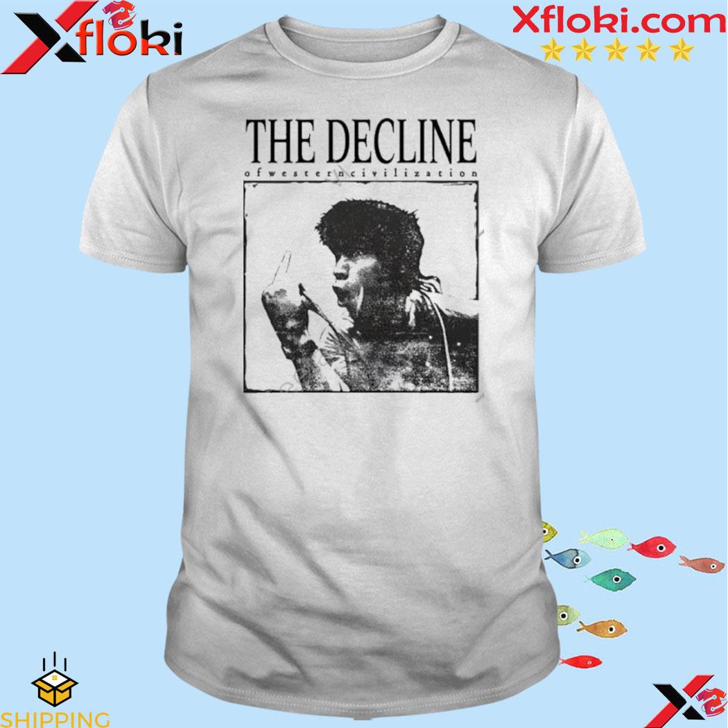 Official the decline of western civilization shirt