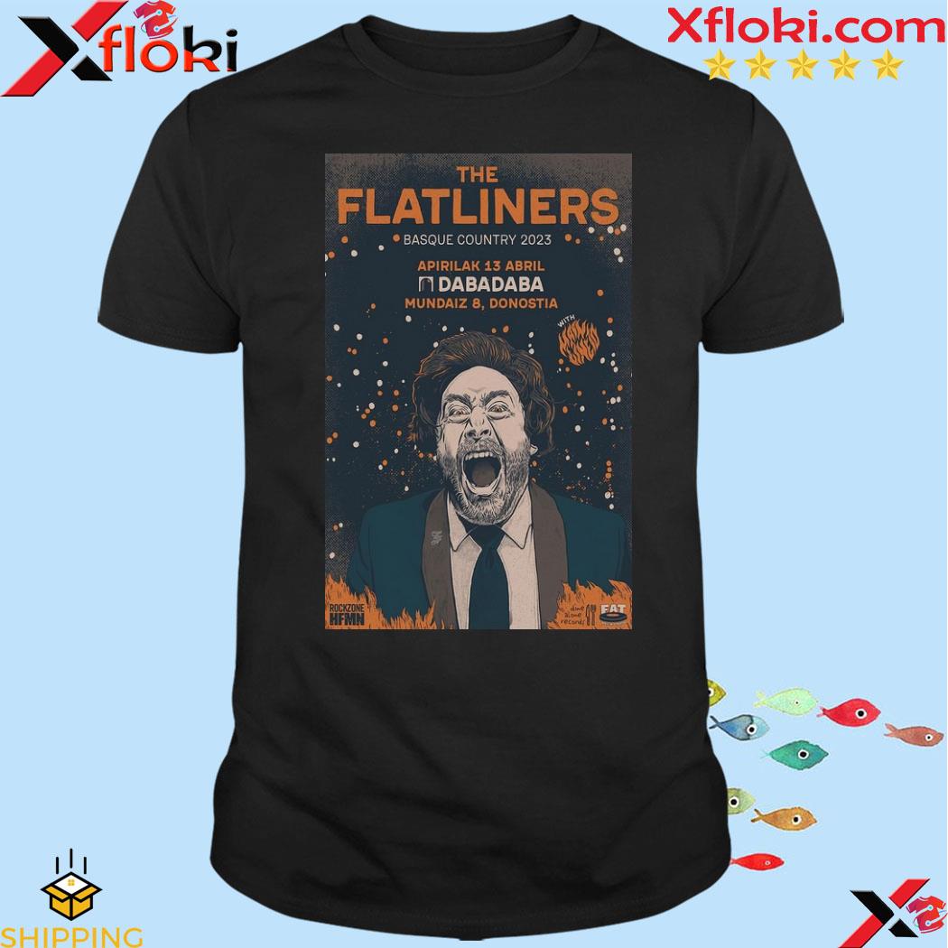 Official the flatliners basque country april 13 2023 shirt