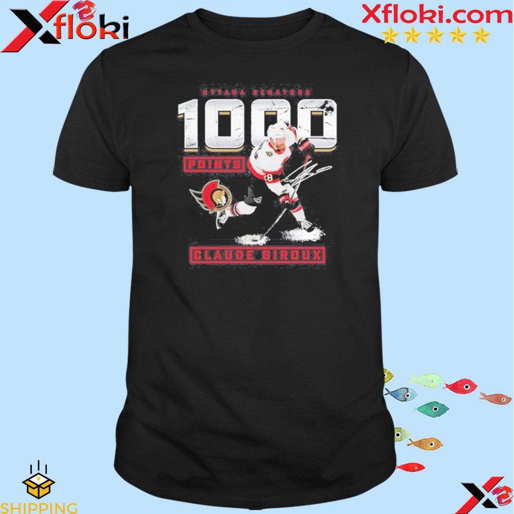 Ottawa Senators 1,000 Points Shirt