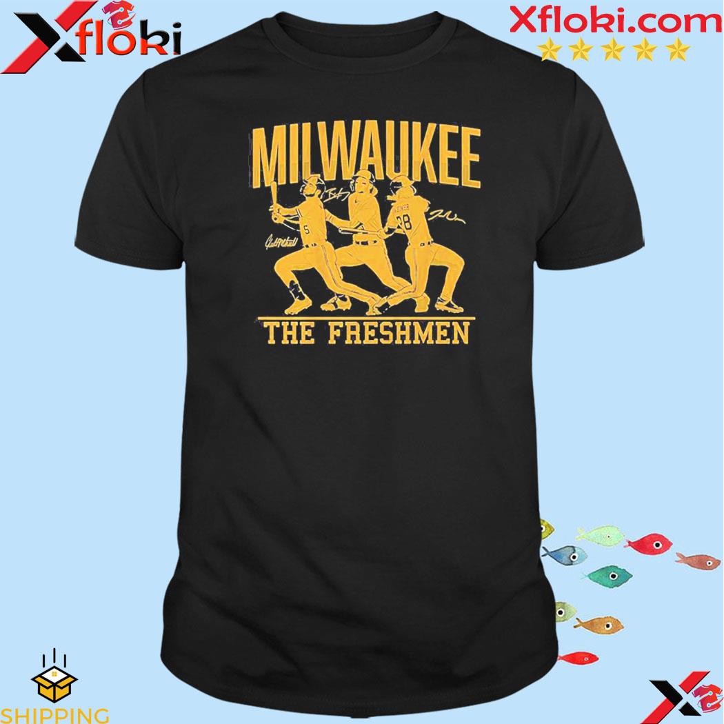 The Freshmen Milwaukee Brewers Brice Turang Joey Wiemer Garrett Mitchell Shirt