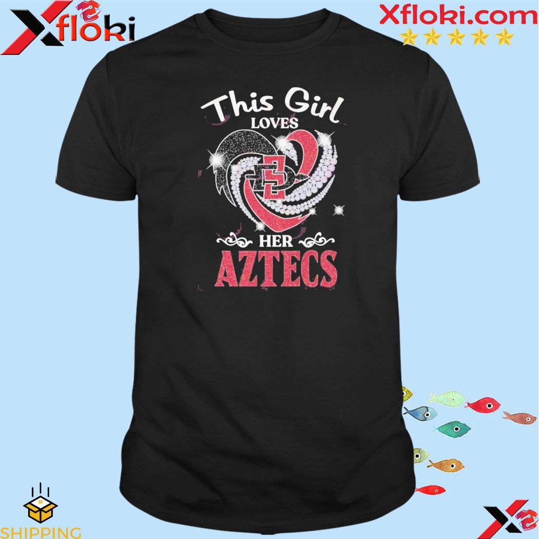 This Girl Loves Her Aztecs T-Shirt