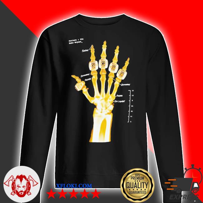 Kobe Bryant x ray rings hand T-shirts, hoodie, sweater, long sleeve and  tank top