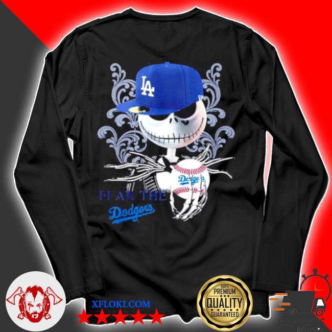 Halloween Jack Skellington Fear The Los Angeles Dodgers Shirt